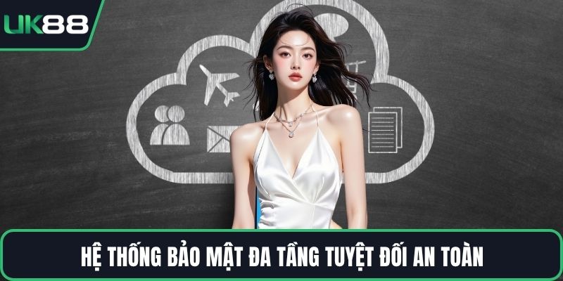 Hệ thống bảo mật đa tầng tuyệt đối an toàn
