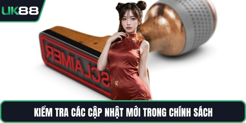 Kiểm tra các cập nhật mới trong chính sách