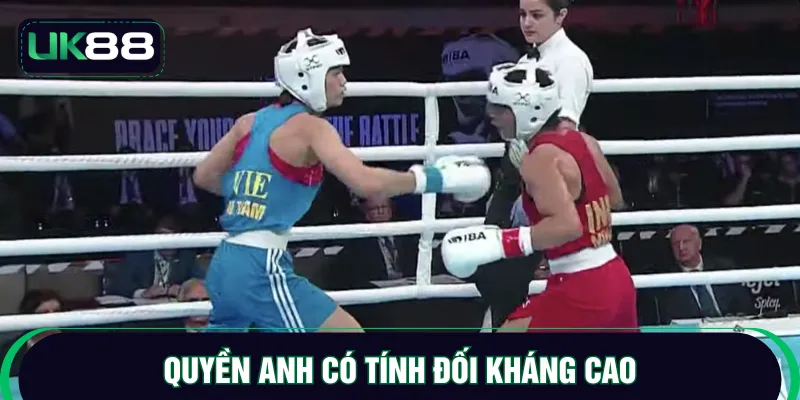 Quyền anh có tính đối kháng cao